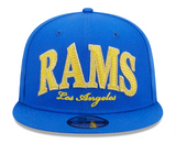 Los Angeles Rams Snapback New Era 9Fifty Golden Blue Cap Hat