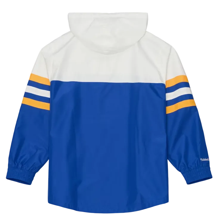 Los Angeles Rams Mens Mitchell &amp; Ness Head Coach Lightweight Windbreaker Jacket