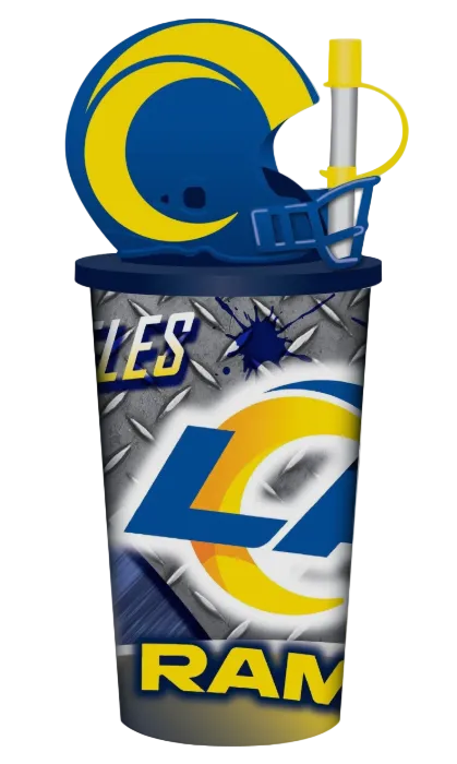 Los Angeles Rams Reusable Helmet Cup - THE 4TH QUARTER