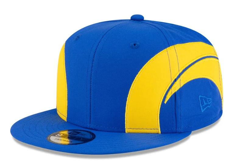 Los Angeles Rams Snapback New Era 9Fifty Helmet Blue Cap Hat