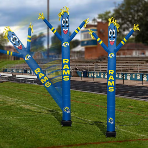 Los Angeles Rams Inflatable Crazy Sports Fan