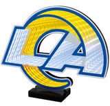 Los Angeles Rams LED Infinity Logo Acrylic Light