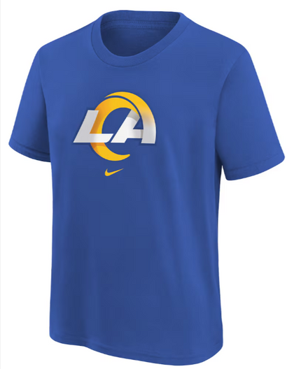 Los Angeles Rams Kids (4-7) T-Shirt Primary Logo Blue
