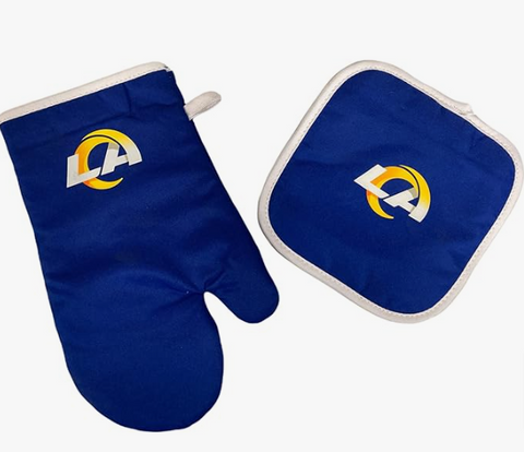 Los Angeles Rams Oven Mitt and Pot Holder