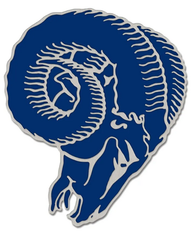 Los Angeles Rams Retro Logo Pin