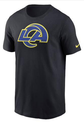 Los Angeles Rams Mens Rivalries Collection Essential T-Shirt Midnight Blue