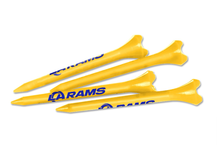 Los Angeles Rams Golf Tees 40pcs - THE 4TH QUARTER
