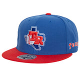 Texas Rangers Mitchell & Ness Fitted Bases Loaded Coop Cap Hat Grey UV