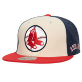 Boston Red Sox Mitchell & Ness Fitted Homefield Coop Cap Hat Green UV