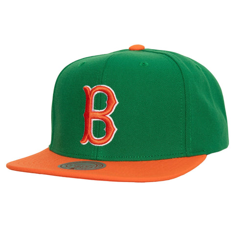 Boston Red Sox Snapback Mitchell & Ness Hometown 2 Tone Coop Cap Hat