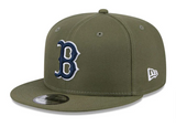 Boston Red Sox Snapback New Era 9Fifty Olive Cap Hat