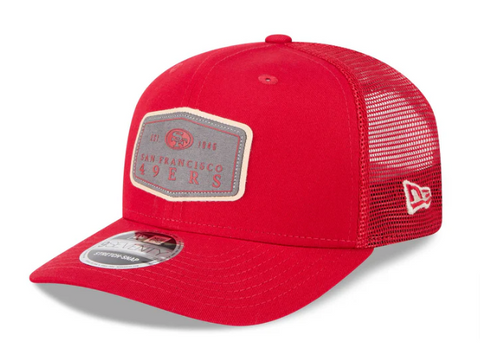 San Francisco 49ers Snapback New Era 9Seventy Labeled Stretch-Snap Cap Hat Red