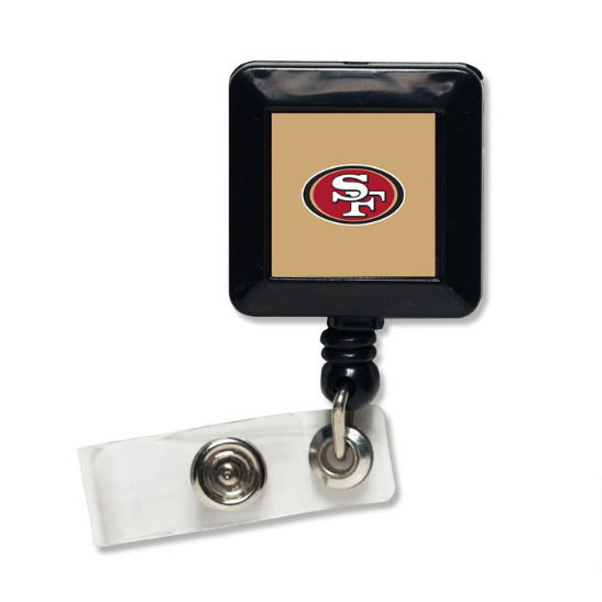 San Francisco 49ers Retractable Badge Holder - THE 4TH QUARTER