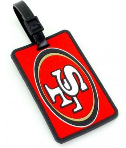 San Francisco 49ers Luggage Bag Tag