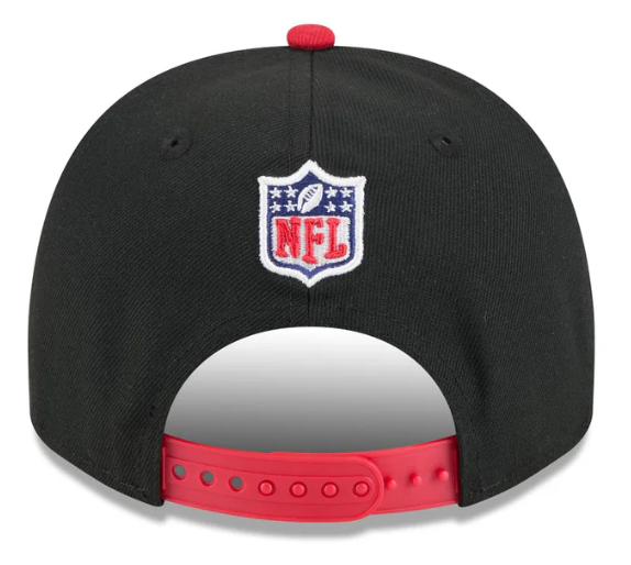San Francisco 49ers Snapback 9Fifty New Era A-Frame Black 2025 Draft Cap Hat - THE 4TH QUARTER