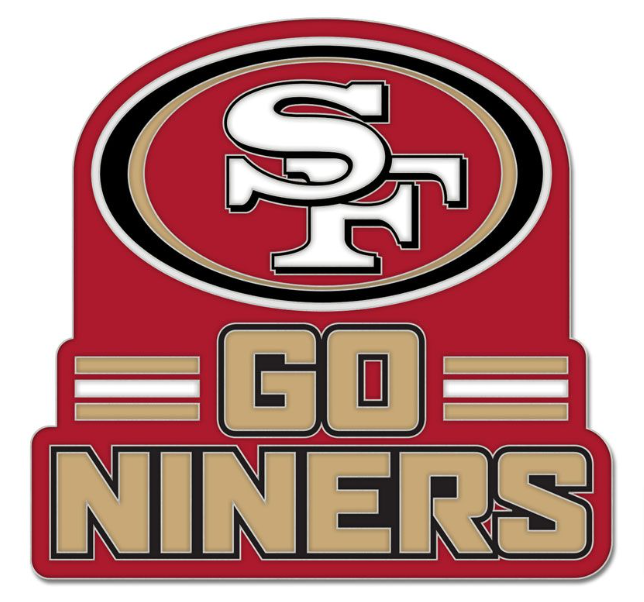 San Francisco 49ers Go Niners Lapel Pin - THE 4TH QUARTER