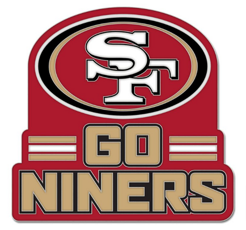 San Francisco 49ers Go Niners Lapel Pin