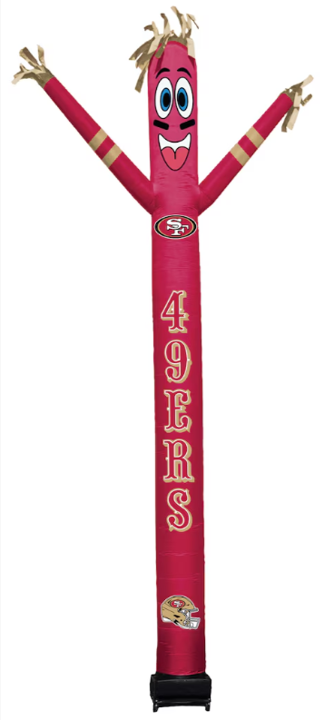 San Francisco 49ers Inflatable Crazy Sports Fan - THE 4TH QUARTER