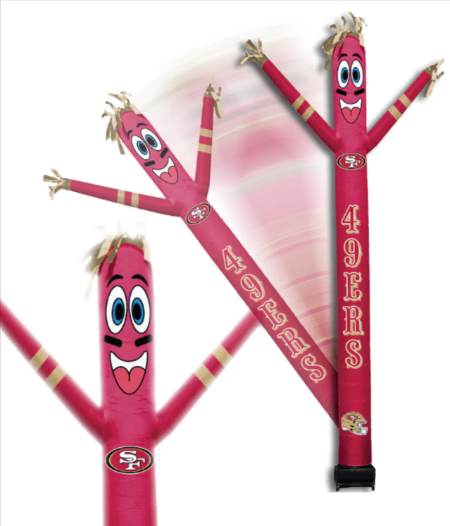 San Francisco 49ers Inflatable Crazy Sports Fan - THE 4TH QUARTER