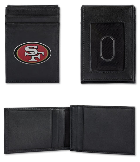 San Francisco 49ers Embroidered Front Pocket Wallet - THE 4TH QUARTER