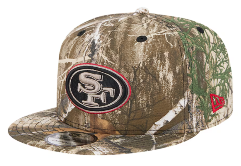 San Francisco 49ers Snapback New Era 9Fifty Realtree Camo Hat Cap
