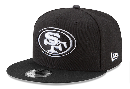 49ers black and white hat Clearance