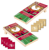 San Francisco 49ers Mini Tabletop Cornhole