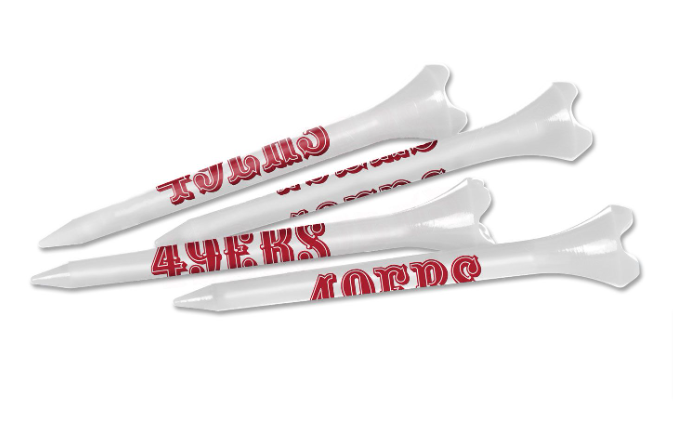 San Francisco 49ers Golf Tees 40pcs - THE 4TH QUARTER