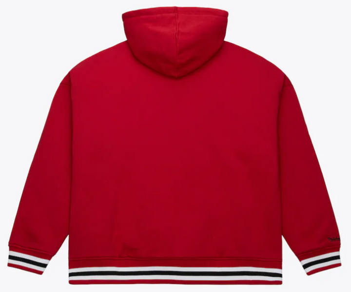 San Francisco 49ers Mens Mitchell &amp; Ness Throw It Back Quilted Fleece - THE 4TH QUARTER