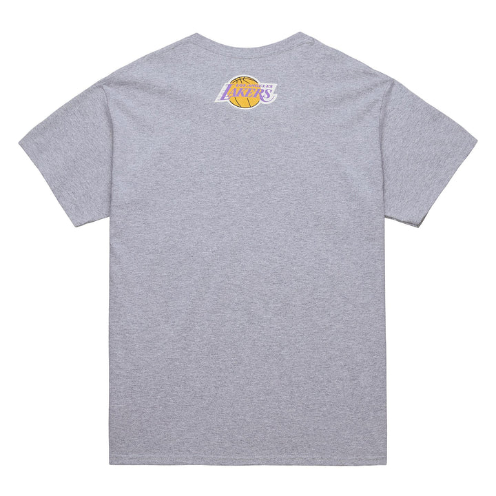 Los Angeles Lakers T-Shirt Mitchell &amp; Ness Heather Grey - THE 4TH QUARTER