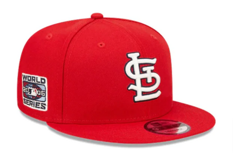 St. Louis Cardinals Snapback New Era 9FIFTY 2006 World Series Red Cap Hat