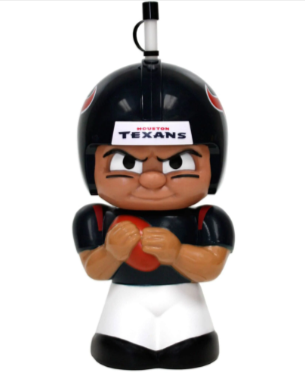 Houston Texans 16 oz. 3D Character Teenymates Big Sip Bottle - THE 4TH QUARTER