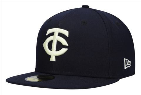 Minnesota Twins Fitted New Era 59Fifty Navy 2023 Authentic Collection Alternate