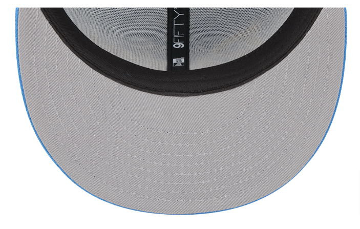 UCLA Bruins Snapback New Era 9Fifty Script Sky Cap Hat Grey UV - THE 4TH QUARTER