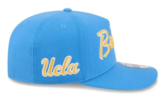 UCLA Bruins Snapback New Era 9Fifty Script A-Frame Cap Hat Sky - THE 4TH QUARTER
