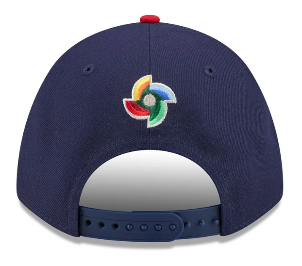 USA Snapback 9Forty New Era Flag Patch M-Crown Adjustable Hat Cap