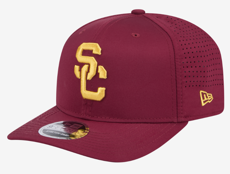 USC Trojans Snapback New Era 9Seventy Perform Cap Hat Burgundy - THE 4TH QUARTER