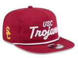 USC Trojans Snapback New Era The Golfer Cap Hat Burgundy