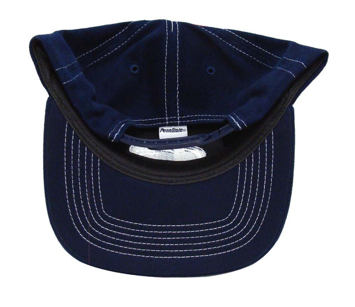 Penn State Nittany Lions Snapback Retro Vintage Logo Cap Hat Navy - THE 4TH QUARTER