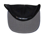 Indiana Pacers Snapback Retro Vintage Block Cap Hat Black Navy - THE 4TH QUARTER