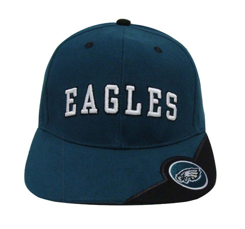 Philadelphia Eagles Snapback Retro Vintage Arch Cap Hat Green