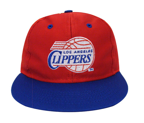 Los Angeles Clippers Snapback Retro Vintage Logo Cap Hat Red Blue