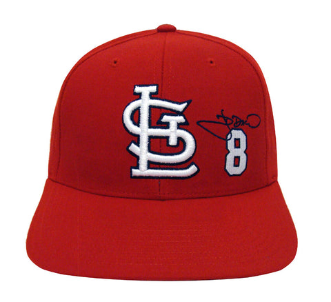 St. Louis Cardinals Snapback Retro Vintage #8 JD Drew Cap Hat Red