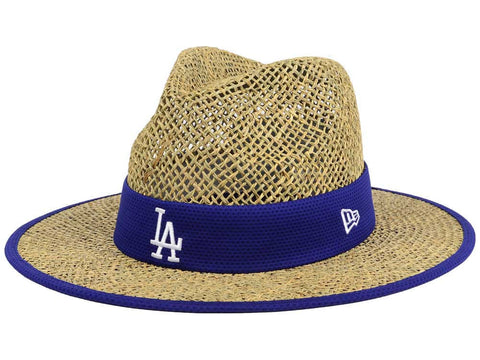 Los Angeles Dodgers Safari Straw New Era Official Hat - THE 4TH QUARTER