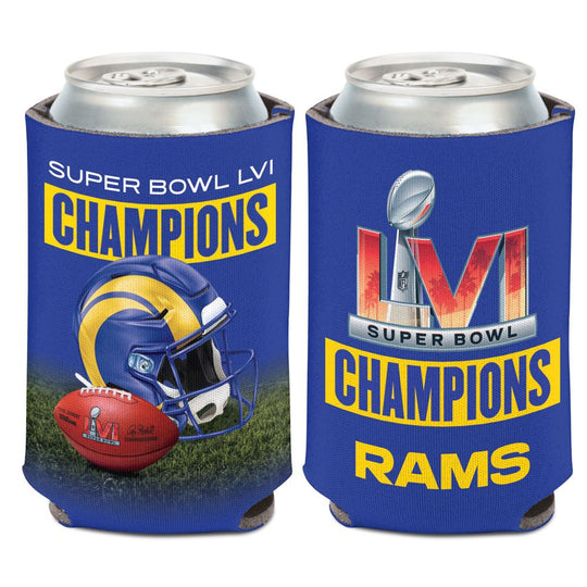 Los Angeles Rams Super Bowl LVI Champions 12oz. Can Cooler - THE 4TH QUARTER