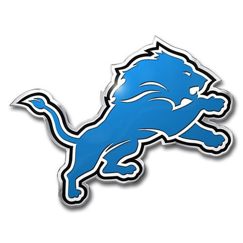 Detroit Lions Color Auto Emblem - THE 4TH QUARTER