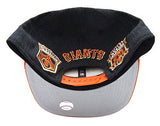 San Francisco Giants New Era 3X WS Champions Snapback Cap Hat Charcoal Orange - THE 4TH QUARTER