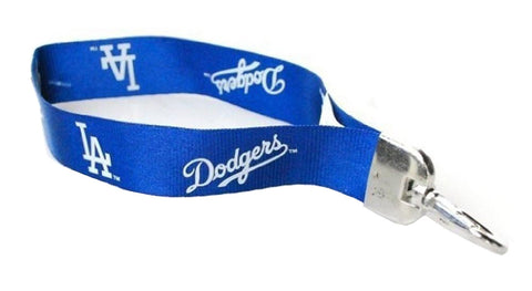 Los Angeles Dodgers Keychain Badge Lanyard Wristlet - THE 4TH QUARTER