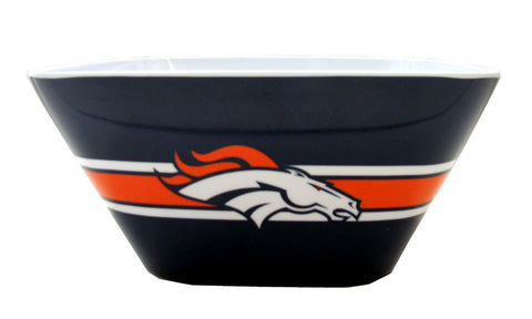 Denver Broncos 4.5qt. Melamine Square Bowl