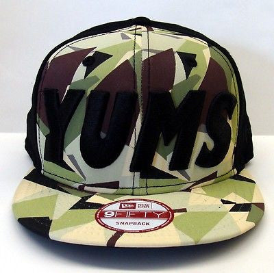 Yums Life Snapback New Era 9Fifty Bold Cap Hat Crystal Camo - THE 4TH QUARTER